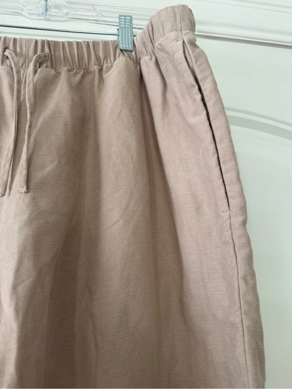 Wilfred Drawstring Linen Wide Leg Pants